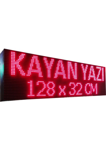 LED Tabela Dış Mekan Kayan Yazı 128X32 cm