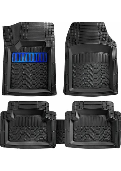 Ford P100 2018 Uyumlu Mavi 4d Havuzlu Paspas Takımı