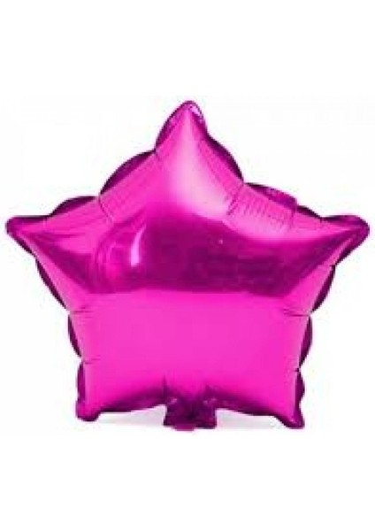 Yıldız Fuşya 24 Inç Folyo Balon