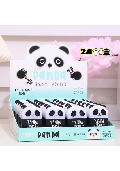 Piraye Gift Sevimli Panda Kalemtraş Slgi