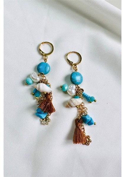 Etnik Bohem Deniz Yıldızı Küpe