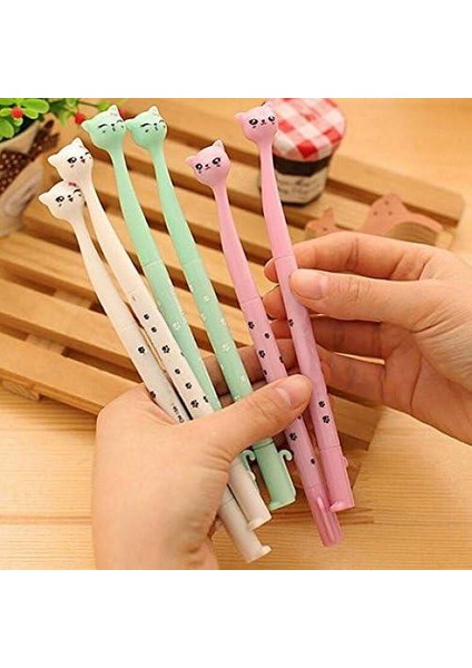 Sevimli Kedi Jell Kalem modelleri