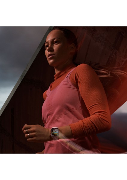 Watch Seri 9 Gps 45MM Pembe Alüminyum Kasa Spor Kordon - S/m MR9G3TU/A