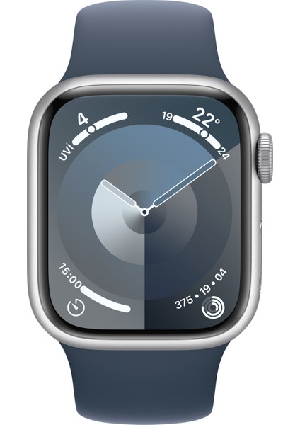 Watch Seri 9 Gps + Cellular 41MM Gümüş Rengi Alüminyum Kasa Spor Kordon - M/l MRHW3TU/A fiyatları
