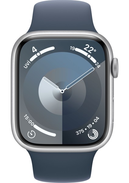 Watch Seri 9 Gps + Cellular 45MM Gümüş Rengi Alüminyum Kasa Spor Kordon - M/l MRMH3TU/A fiyatları