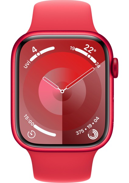 Watch Seri 9 Gps + Cellular 45MM (Product)Red Alüminyum Kasa Spor Kordon - S/m MRYE3TU/A