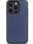 Iphone 15 Pro Shockproof Cep Telefonu Kılıf Mavisi Için Orijinal Inek Deri+Tpu Telefon Kılıfı (Yurt Dışından) 1