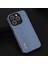 Iphone 15 Pro Pu Deri Kaplamalı Pc+Tpu Telefon Kılıfı Karbon Fiber Doku Kıyafet Anti-Slatch Kapak Işık Mavi (Yurt Dışından) 3