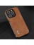 Iphone 15 Pro Max Pu Deri Kaplamalı Pc+Tpu Cowhide Doku Kapak Kılıfı Için Telefon Kılıfı (Yurt Dışından) 3