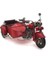 Dekoratif Metal Motosiklet Sepetli 1
