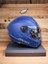 Draken Laci Blue. ''2 Vizörlü'' + ''sticker'' Hediyeli, Mat Motosiklet Kapali Kask 2