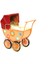 Dekoratif Metal Bebek Arabası 1