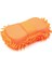 Dayanıklı Ve Pratik Mikrofiber Şönil Ovma Süngeri Turuncu, Araba, Mutfak Ve Banyo Için Elastik El Askılı (Yurt Dışından) 1