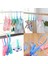 Esinti 60 Parça Jumbo Clothespins Güçlü Havlu Klipsi Mutfak Havlusu Klipsi Clothespin Çok Renkli Halat Rüzgar Geçirmez Çorap Askısı Iç Havlu (Yurt Dışından) 5