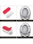 Evrensel Klozet Kapağı Tampon Seti - Bide, Kapakla Kullanım Için 4'Lü Paket Klozet Kapağı Tamponu; Özellik Yapışkan Pedler, Sağlam, Oval (Yurt Dışından) 4