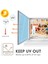 Kespen Cam Filmi Tek Yönlü Gündüz Gizlilik Statik Sarılmak Güneş Engelleyici Anti Uv Yansıtıcı Pencere Tonu Ev Ve Ofis Için, Mavi-Gümüş, 17,5 Inç X 6,5 Feet (Yurt Dışından) 4