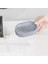 Kufung Sabunluk, Plastik Sabunluk, Banyo Duşu Için Sabunluk Tutucu Şelale Süzgeç Mutfak, Sabunu Kuru Tut Ve Temizlemesi Kolay (Gri, Plastik-Oval Şekil) (Yurt Dışından) 5