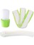 Araba Havalandırma Için Breeze Mini Duster, 3'Lü Otomotiv Klima Temizleyici Ve Fırça Seti, Klavye Pencere Yaprakları Panjur Panjur Için Toz Toplayıcı Temizleme Bezi Aracı (Yurt Dışından) 4