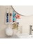 Simpletome Stick-On Elektrikli Diş Fırçası Tutucu Duvara Monte Jilet Askı Banyo Organizatör Abs (Beyaz) (Yurt Dışından) 2