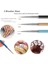 3pcs Nail Art Liner Fırçalar, Uv Jel Boyama Akrilik Tırnak Tasarımı Naylon Fırça, Tırnak Boyama Çizim Kalemleri (Yurt Dışından) 3