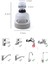 360 ​​Derece Çıkarılabilir Mutfak Bataryası Başlığı - Havalandırıcı Sprey - Su Tasarrufu - Banyo Çıkışı Filtre Ucu - 3 Mod Ayarlanabilir (Yurt Dışından) 5