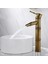 Uzun Banyo Bataryası Şelale Lavabo Bataryası Musluğu, Sıcak Ve Soğuk Su Için Tek Delikli Musluk, Bambu Batarya Musluğu, 3 Orta Çıkış Ucu Bağlantısı (Yurt Dışından) 2