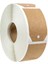 1.15 "X2" Doğal Kahverengi Kraft Hediye Etiketi Çıkartmaları/Rulo Başına 300 Etiket/Kalıcı Yapıştırıcı (Yurt Dışından) 1