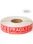 Fragile 1"X3" Saplı, Dikkatli Gönderim Çıkartmaları, Rulo Başına 500 Etiket (Yurt Dışından) 2