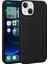 Apple iPhone 15 Plus ile Uyumlu Kılıf Soft Premium Yumuşak Silikon Telefon Kılıfı Kapak Siyah 1