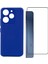 Tecno Spark 10 Pro Uyumlu Kılıf Esnek Silikon Telefon Kılıfı ve Temperli Cam Ekran Koruyucu 1