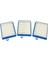 Philips FC9150 Için 3 Adet Yıkanabilir Hepa H13 Filtre H12 Wiener Filtresi (Yurt Dışından) 3