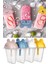 Snowy Ice Cream - Kolay Şekillendirici Dondurma Kabı 4lü Çocuk Meybuz Dondurma Kalıbı Saklama Kabı 1