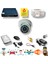 Qromax 1 Kameralı Set - İnsan Yüz Araç Tanımalı Hareket Algılayan 5 MP SONY Lensli 36 IR Ledli DOME İç Mekan 1080P FULLHD Güvenlik Kamerası Seti D136B 1