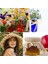 Rafya Şerit Doğal Dekoratif Kordon Rafya (6'Lı Paket) - 50g Rafya Şeritler Floriste (Yurt Dışından) 4