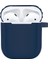 Buff Airpods 2 Rubber Silikon Kılıf Dark Blue 5