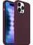 iPhone 15 Pro Max Rubber Fit Kılıf Wine Red 1