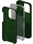 Buff iPhone 15 Pro Rubber Fit Kılıf Dark Green 4