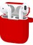Buff Airpods 2 Rubber Silikon Kılıf Red 3