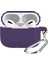Buff Airpods Pro Rubber Silicone Case Purple 1