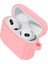 Buff Airpods 3 Rubber Silikon Kılıf Pink 2