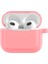 Buff Airpods 3 Rubber Silikon Kılıf Pink 5