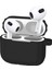Buff Airpods 3 Rubber Silikon Kılıf Black 3