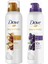 Köpük Duş Jeli Argan Yağı 200 ml x1 + Dove Duş Köpüğü Açai Yağı 200ml x1 2