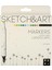 "sketch & Art" Çift Taraflı Marker Kalem 12 Renk-Orman 1