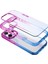 iPhone 15 Pro Max Air Bumper Rainbow Kılıf Blue Purple 2