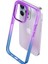 iPhone 15 Pro Max Air Bumper Rainbow Kılıf Blue Purple 3