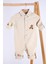 Babyhola Kot Kumaş Kız Erkek Bebek Tulum 12304 3