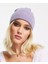 Unisex Kışlık Sarı-Turuncu-Lila Katlamalı Bere 3'lü Set 4