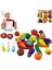 Berattoys 40 Pcs Kesilebilen Meyve Sebze Oyuncak Meyve Kesilen Meyve Evcilik Oyuncakları Mutfak Set 1