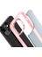 iPhone 15 Plus New Air Bumper Kılıf Pink 2